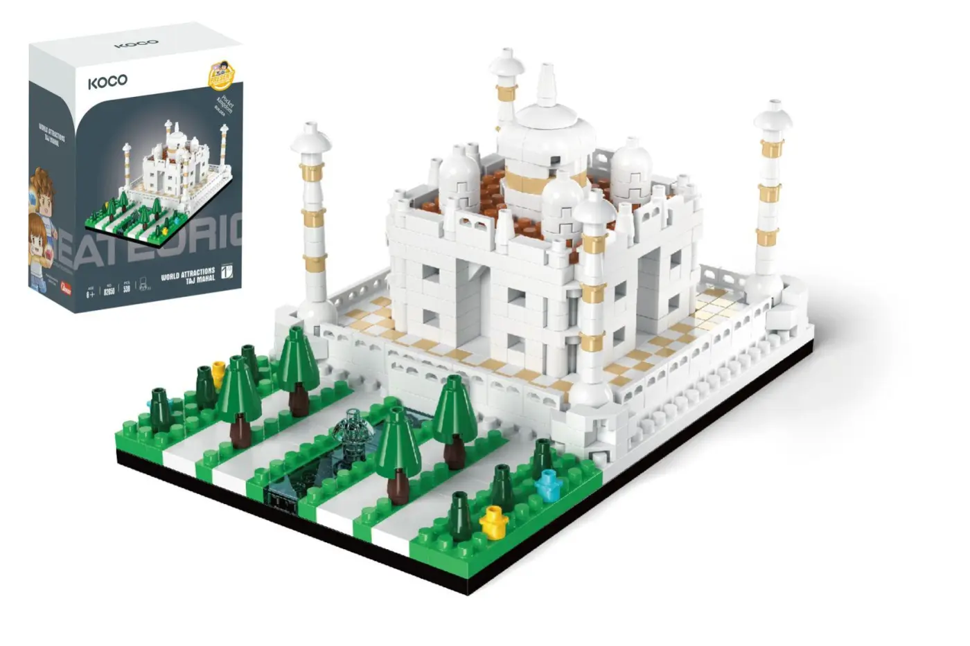 Stavebnice mini KOCO Taj Mahal