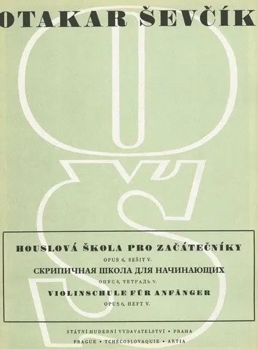KN Houslová škola pro začátečníky op. 6, sešit 5