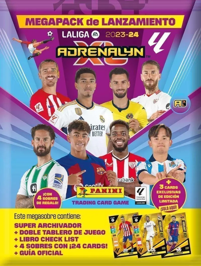 Panini LALIGA 2023 / 2024 - ADRENALYN - starter set