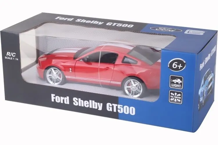 1:14 RC Ford Mustang červené/modré