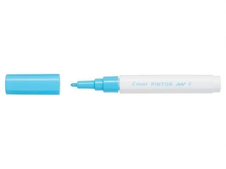PILOT Pintor Fine akrylový popisovač 0,9-1,5mm - pastelový modrý