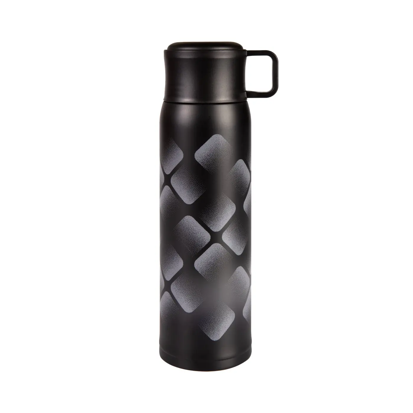 Černá termoláhev s hrnkem 500 ml - Albi