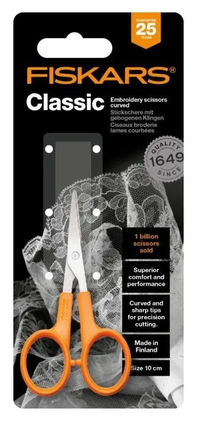 Fiskars Zahnuté nůžky na nehty 10 cm