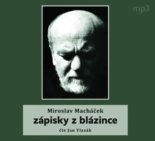 CD Zápisky z blázince (Čte Jan Vlasák) (audiokniha) - Miroslav Macháček