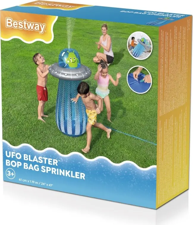 Rozstřikovač Ufo + boxovací figurka nafukovací - Bestway