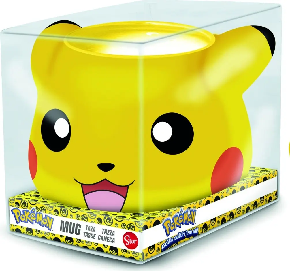 Pokémon 3D hrnek 500 ml - Pikachu - STOR