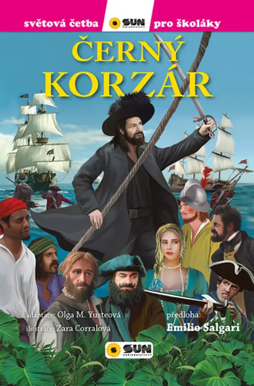 Černý korzár - Světová četba pro školáky - Emilio Salgari