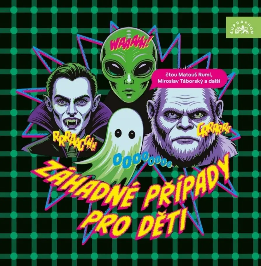 CD Záhadné případy pro děti (čtou Matouš Ruml, Miroslav Táborský a další) (audiokniha) - Miroslav Táborský