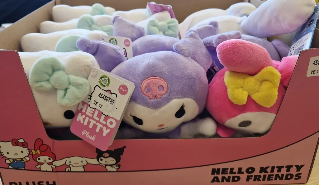 Plyšová Hello Kitty a její kamarádi 15 cm