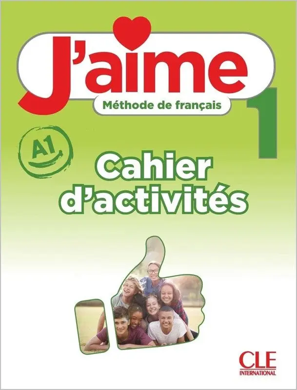 J'aime 1 cahier d'exercices niveau A1 - Cédric Vial