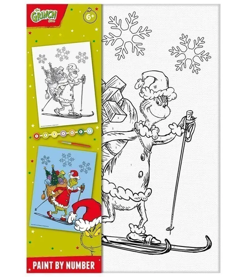 Plátno na malování Grinch