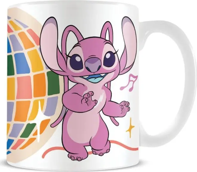Lilo a Stitch hrnek keramický Disco Ball