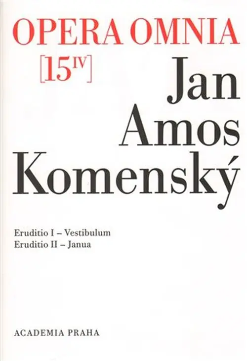 Opera omnia 15/IV - Eruditionis scholasticae pars prima, Vestibulum a Eruditionis scholasticae pars