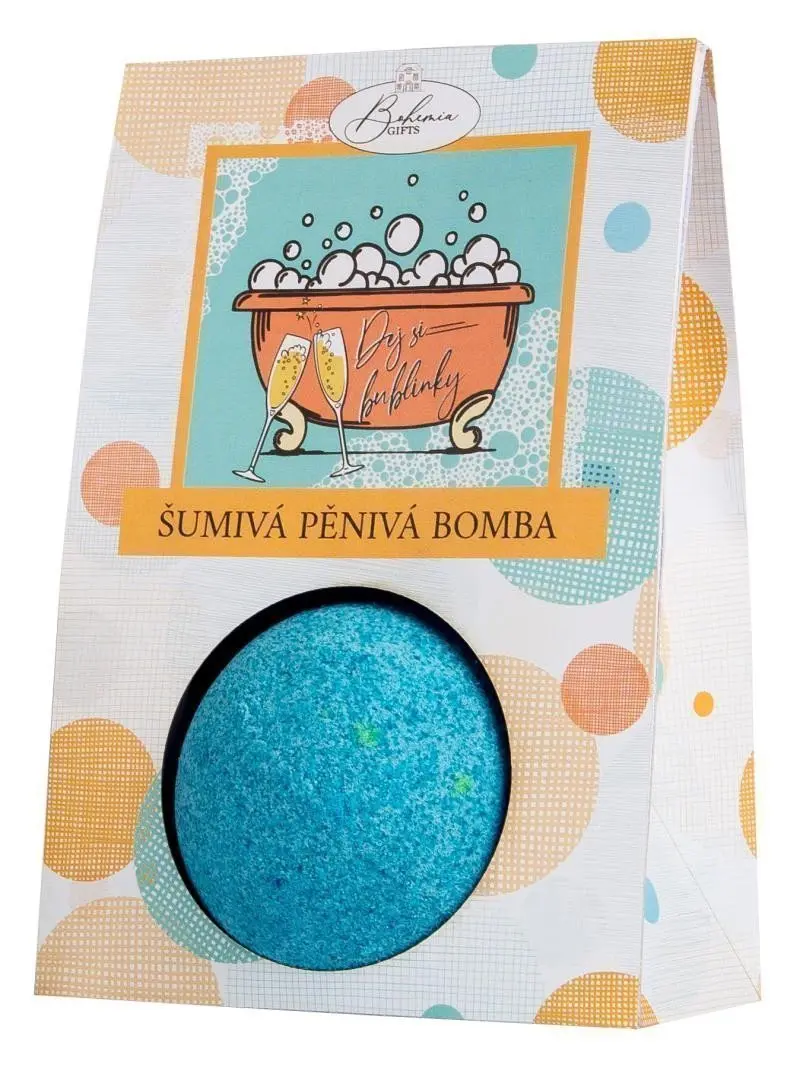 Pěnivá a šumivá bomba do koupele 110 g - Dej si bublinky