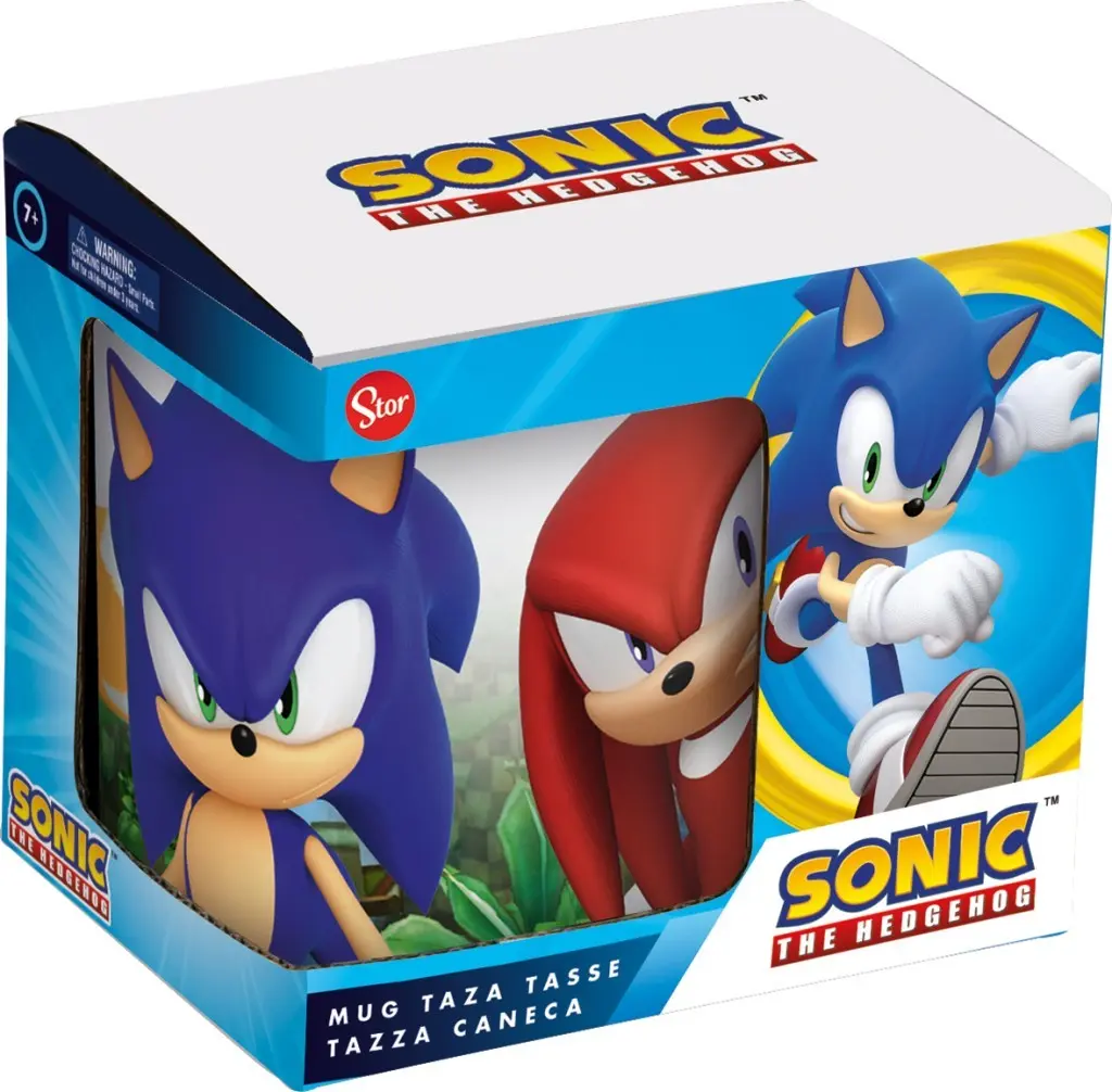 Sonic Hrnek keramický - Sonic, Tails a Knuckles 315 ml - STOR
