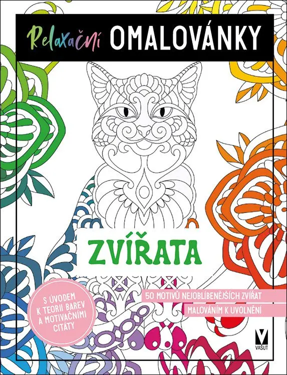 Relaxační omalovánky Zvířata - kolektiv autorů