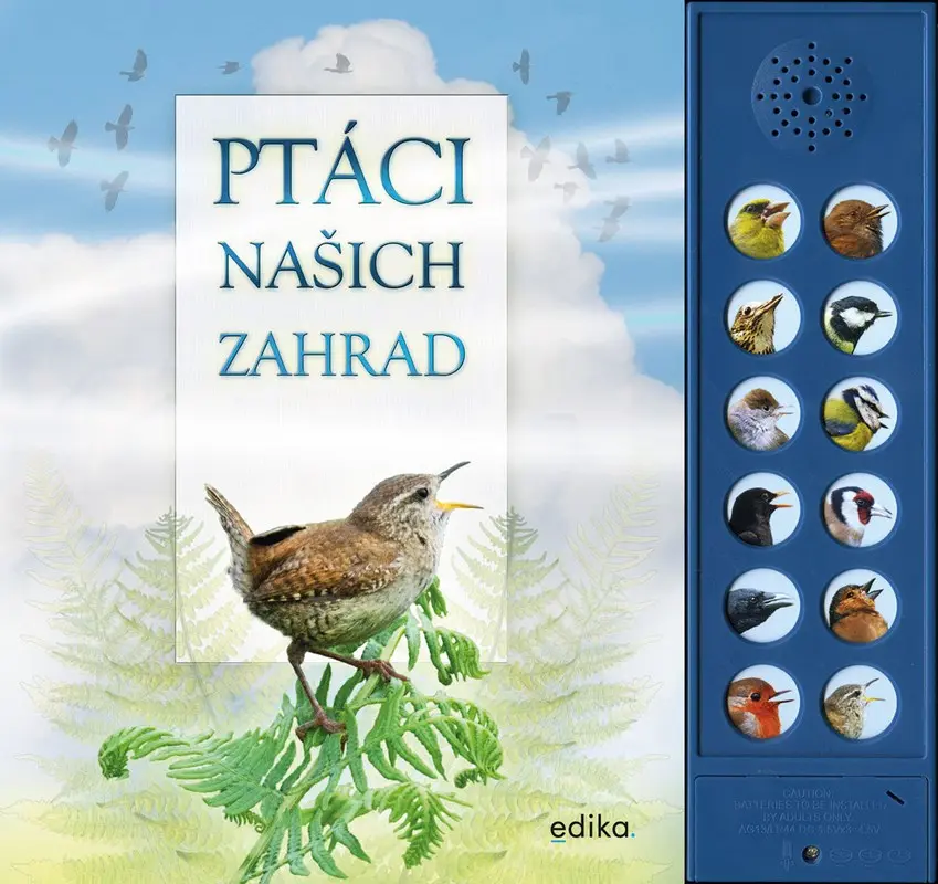 Ptáci našich zahrad - zvuková knížka - Andrea Pinnington