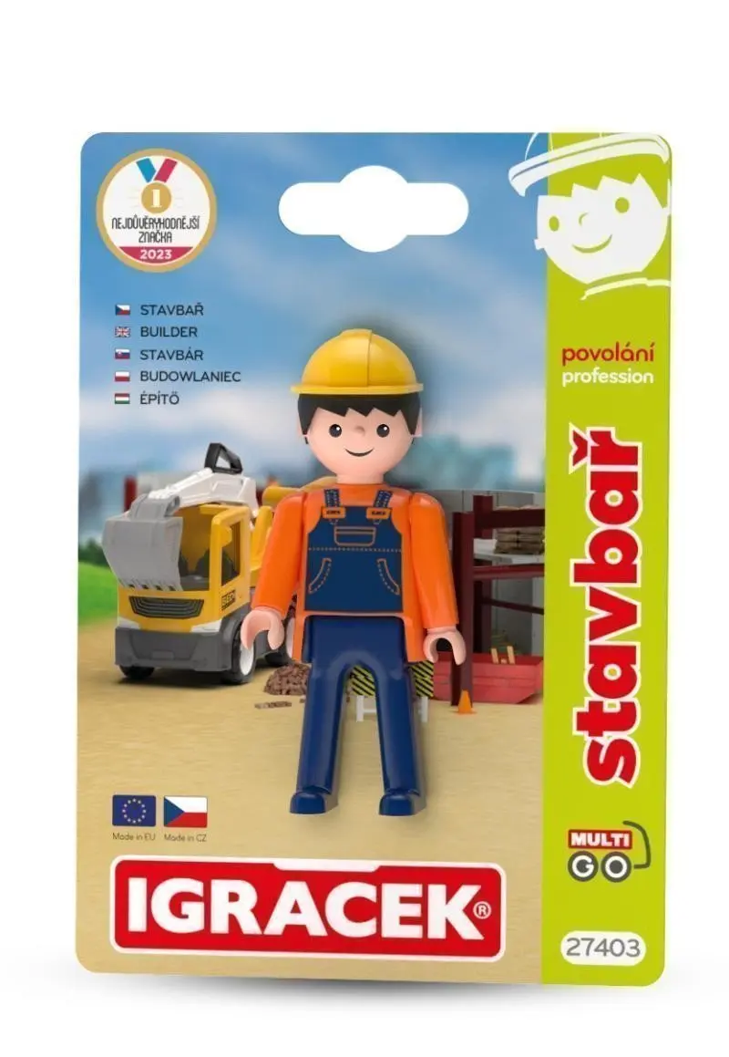 Efko IGRÁČEK MULTIGO - Stavbař - figurka