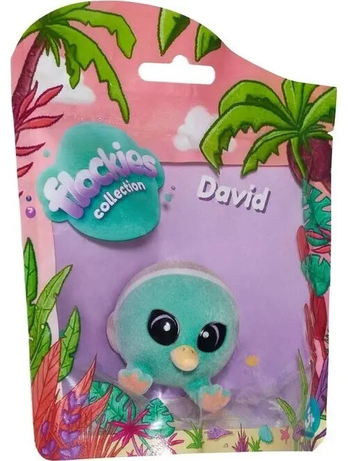 Flockies Kačer David - sběratelská figurka 5 cm - TM Toys