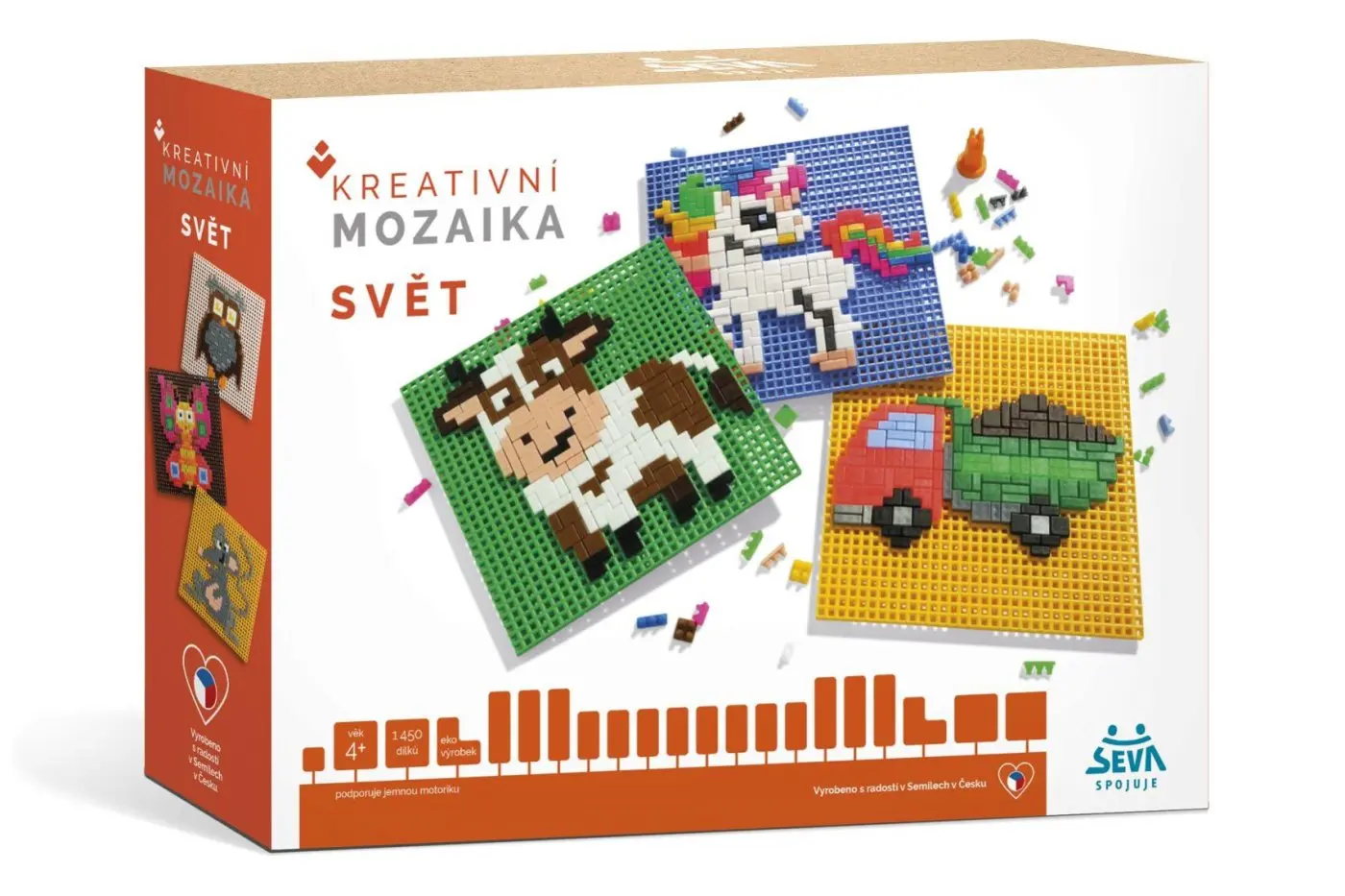 Kreativní mozaika Svět plast/1450 dílků