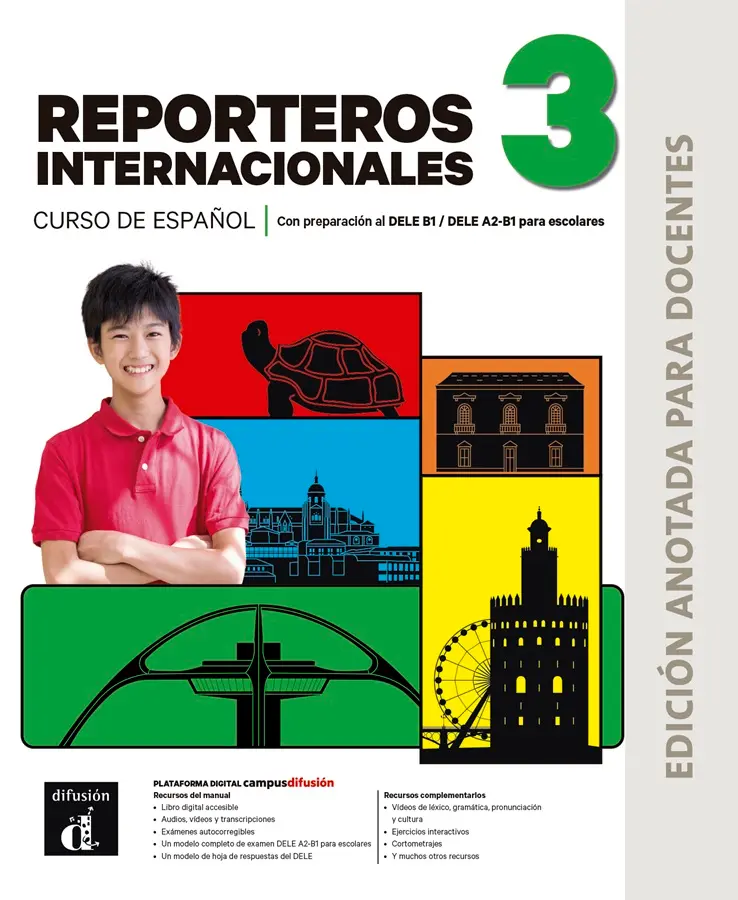 Nuevo Reporteros internacionales 3 (B1) – Edición anotada para docentes