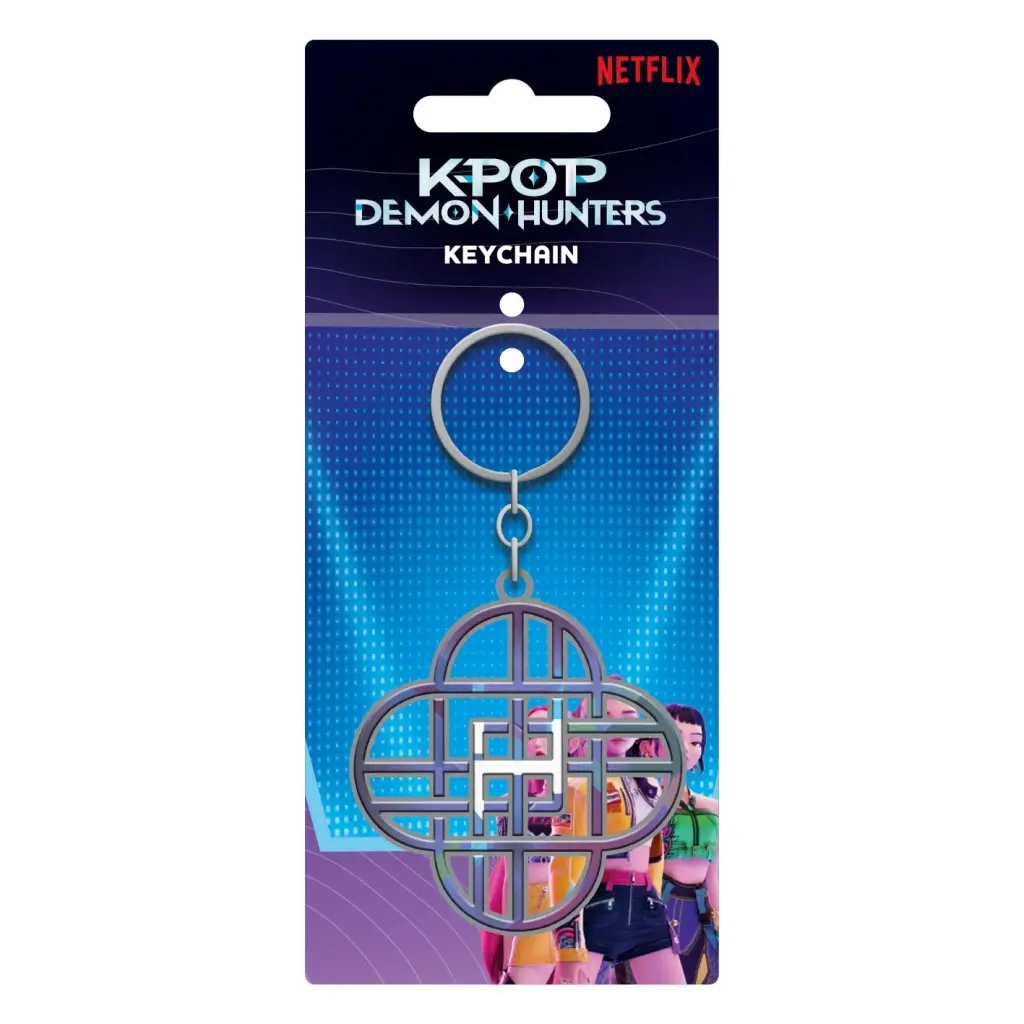 KPop Demon Hunters Kovová klíčenka - Huntr/X - Pyramid