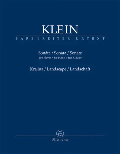 Sonáta pro klavír a Krajina (melodram) - Klein Gideon