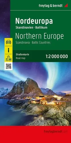 Severní Evropa 1:2 000 000 / automapa