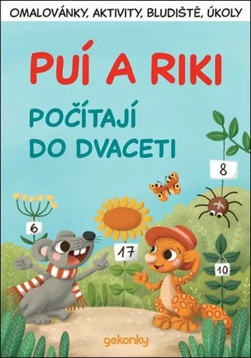 Puí a Riki počítají do dvaceti - Vladimír Svozil