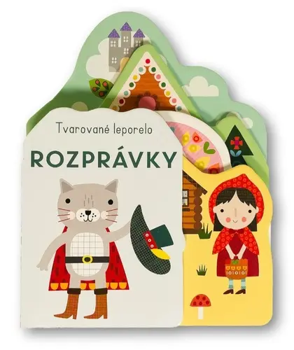 Tvarované leporelo Rozprávky (Sally Payne, 2025)