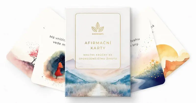 Afirmační karty - hra z kategorie Karty