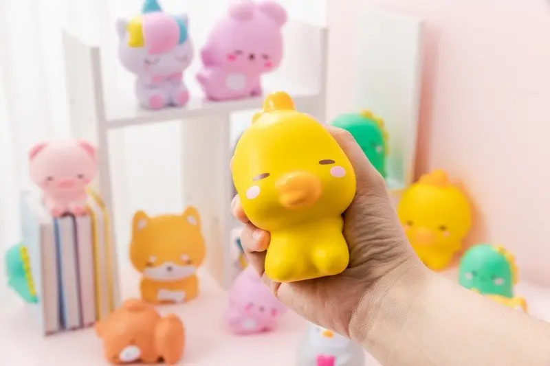 Mini Squishy antistresová postavička Kačenka