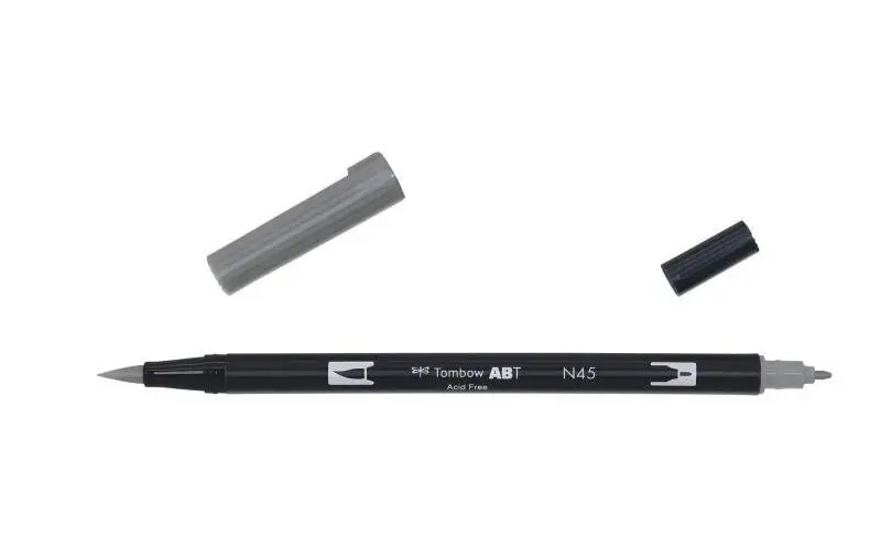 Tombow Oboustranný štětcový fix ABT - cool grey 10