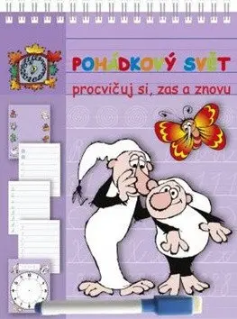 Pohádkový svět Z.Smetana - Stíratelné listy A5 s popisovačem - Procvičuj si, zas a znovu - Zdeněk Miler