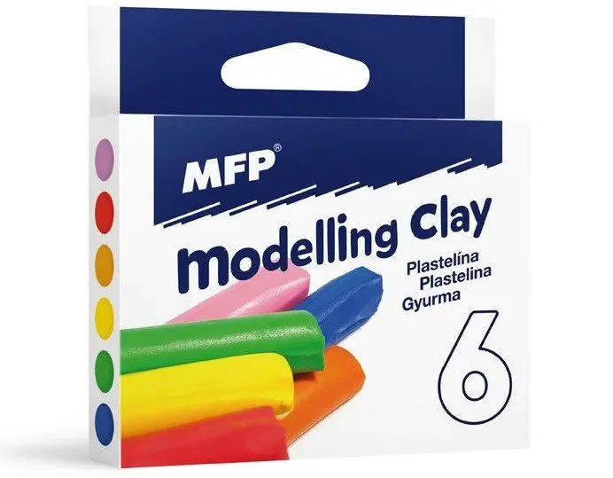 Modelovací hmota 6 barev 100g