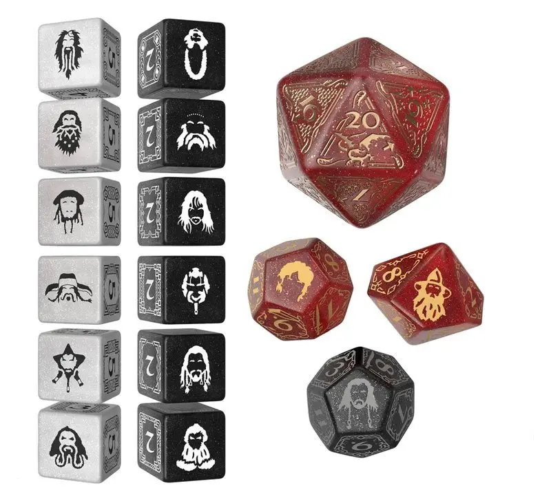 Sada RPG kostek - The Hobit - Ember Hearth