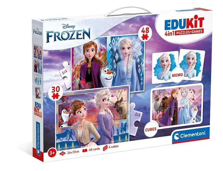 Edukit Frozen 4v1 - hra z kategorie Maxi dieliky