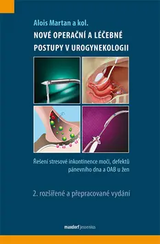 Nové operační postupy v urogynekologii - Řešení stresové inkontinence moči a defektů pánevního dna u žen - kolektiv autorů