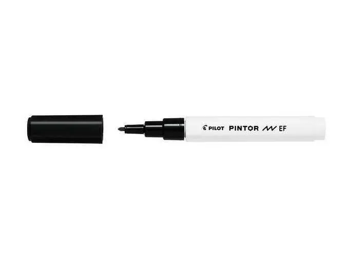 Akrylový popisovač Pilot Pintor, Extra Fine, černá