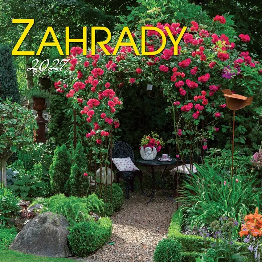 Kalendář 2027 nástěnný: ZAHRADY