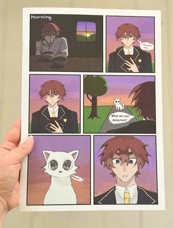 Be Nice EKO školní ekologický sešit 434/A4 linkovaný - Anime
