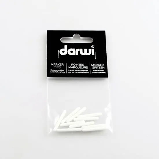 DARWI Tex Glitter náhradní hroty na textil 2 mm – 10 ks