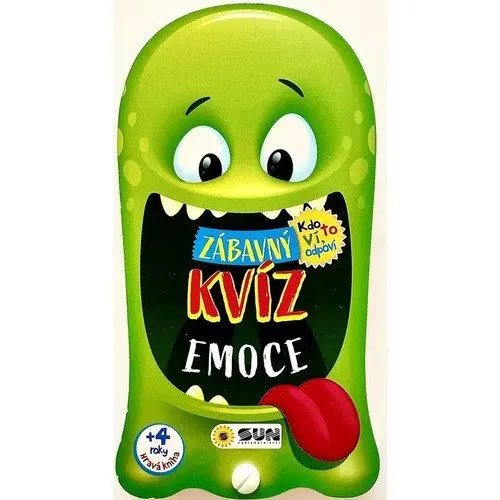 Zábavný kvíz Emoce - Kdo to ví, odpoví 4+