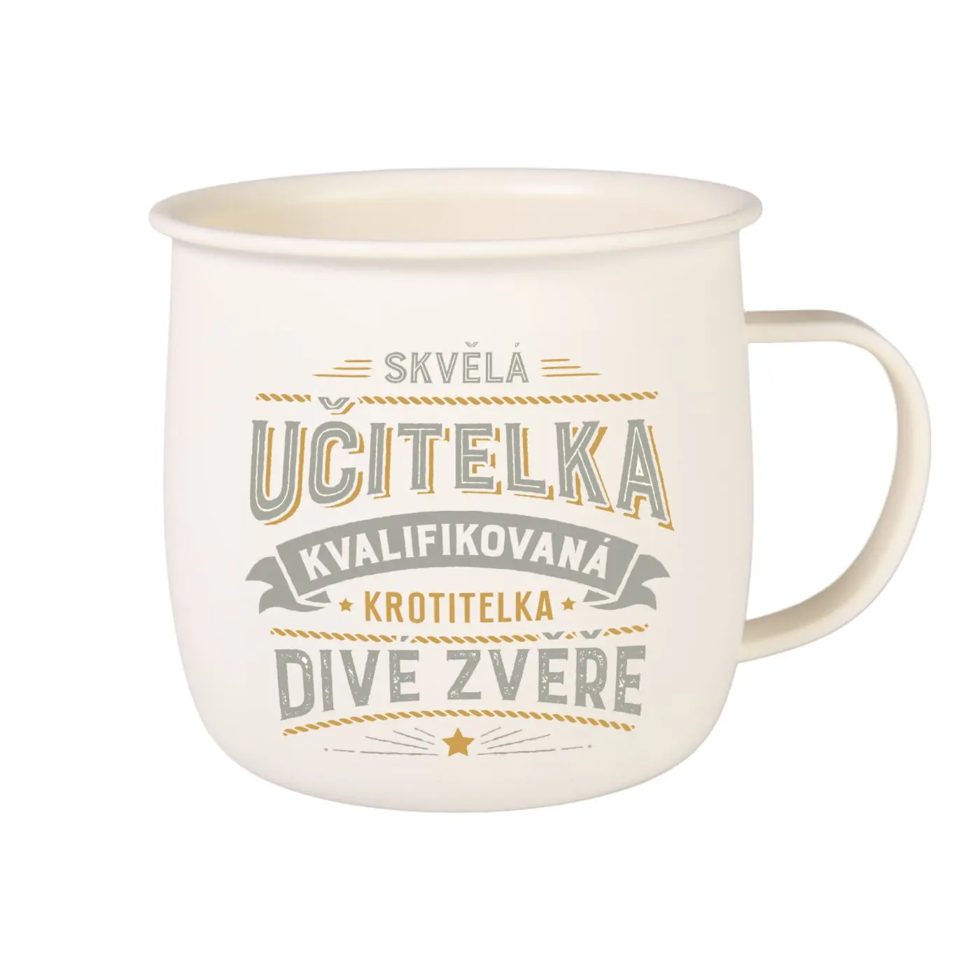 Outdoorový hrnek - Skvělá učitelka - Albi