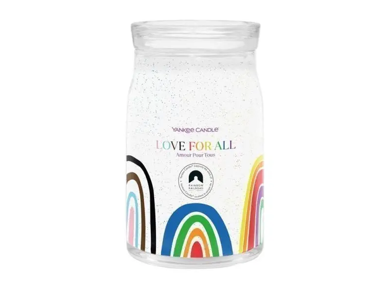 YANKEE CANDLE Love for All svíčka 567g / 2 knoty (Signature velký)