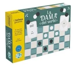 L´italiano giocando: LA DAMA DEI VERBI + Downloadable Multimedia (2023) - Lenzerini, Michele