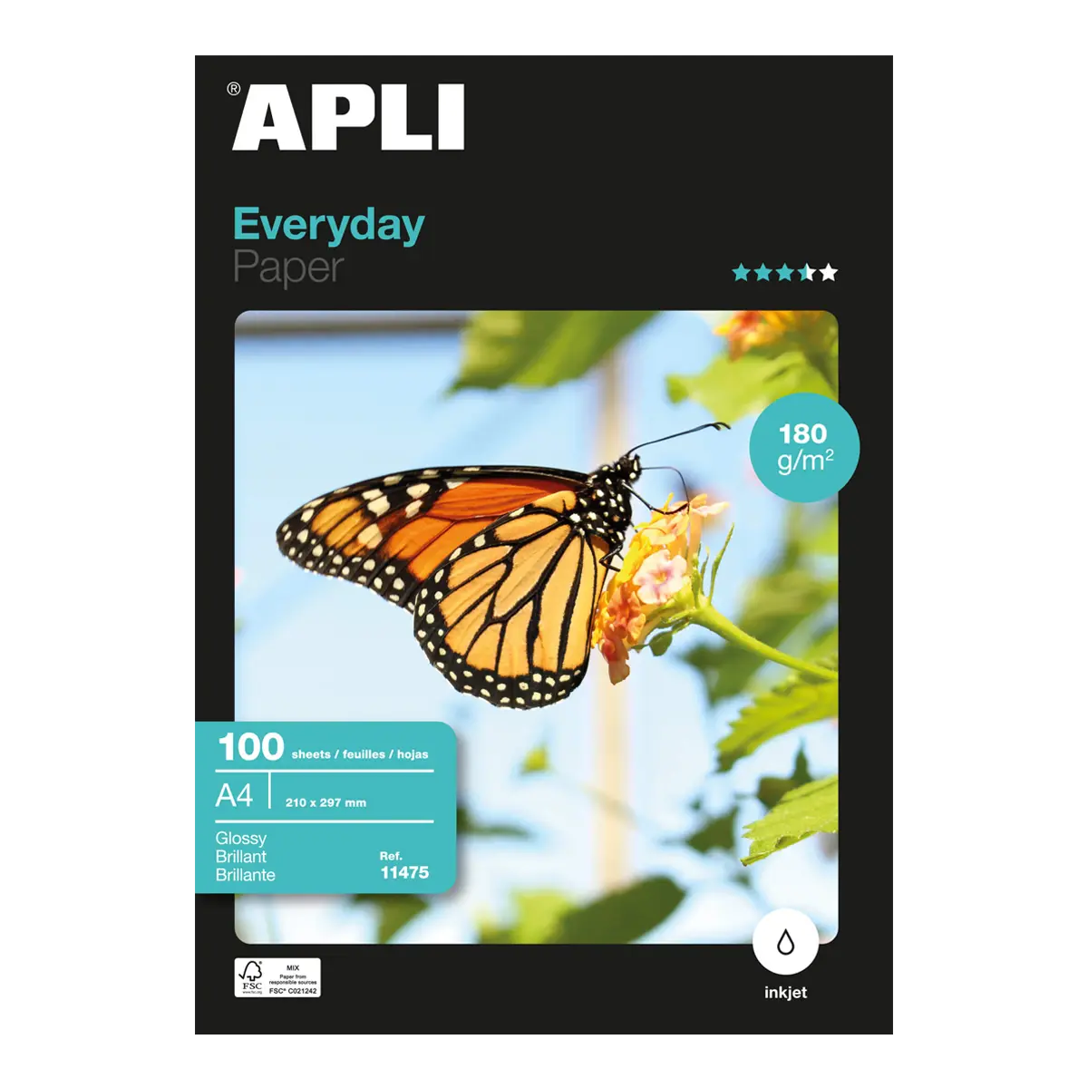 APLI fotopapír Everyday, A4, 180 g