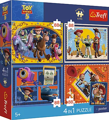 Dětské Puzzle Premium Kids Disney Toy Story 4x88 dílkůPuzzle 4x88 dílků
