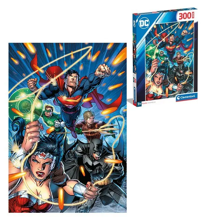 Clementoni - Puzzle 300 Super DC comics