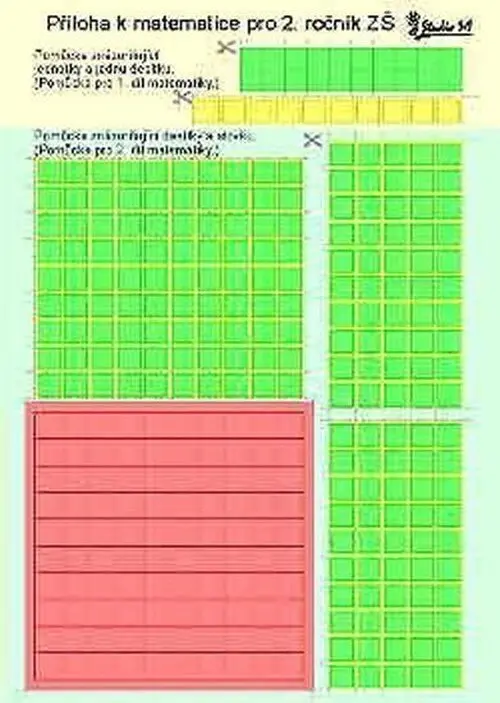Příloha k matematice pro 2. ročník ZŠ - Jana Potůčková
